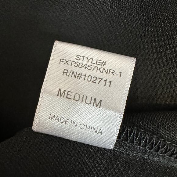 Harlowe & Graham Jacket Womens M Black 3/4 Sleeve Open Front Shrug Blazer Office - Picture 7 of 7